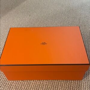 Hermes Orange shoe box